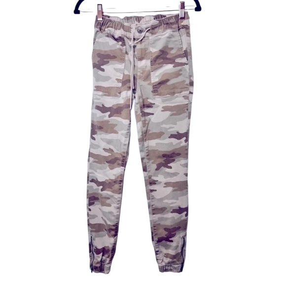 American eagle camo denim joggers size 0 in excellent like new condition - Picture 4 of 7